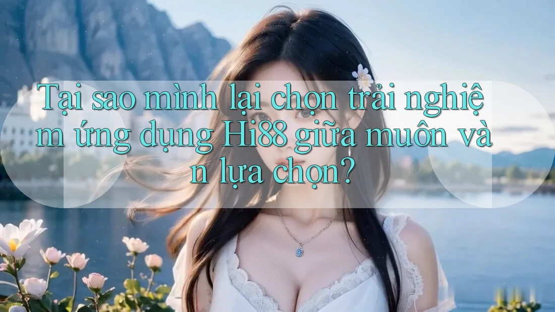 Tại sao mình lại chọn trải nghiệm ứng dụng Hi88 giữa muôn vàn lựa chọn? Tại sao mình lại chọn trải nghiệm ứng dụng Hi88 giữa muôn vàn lựa chọn?