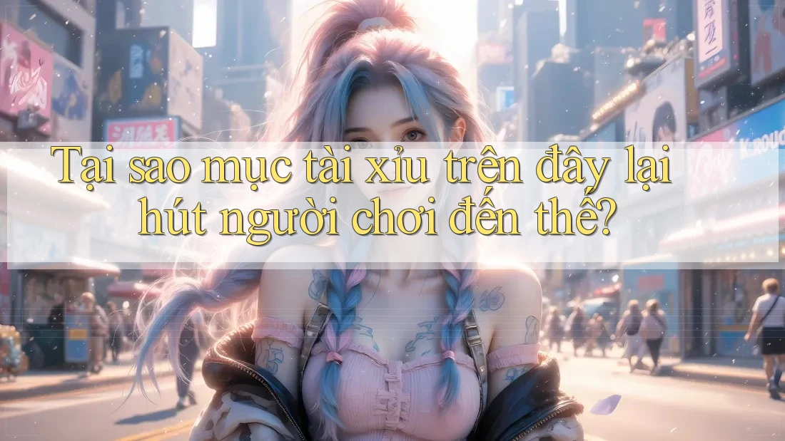 Tại sao mục tài xỉu trên đây lại hút người chơi đến thế?