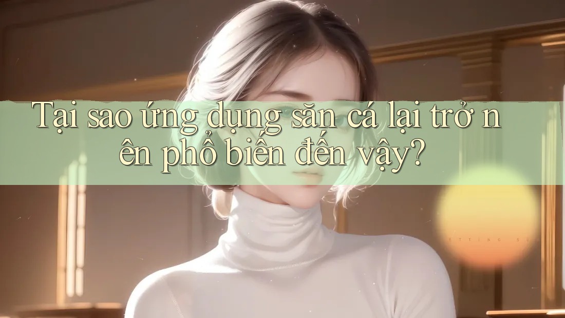 Tại sao ứng dụng săn cá lại trở nên phổ biến đến vậy?