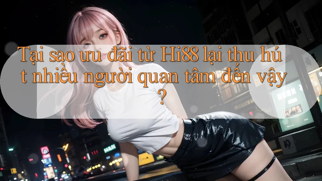 Tại sao ưu đãi từ Hi88 lại thu hút nhiều người quan tâm đến vậy?