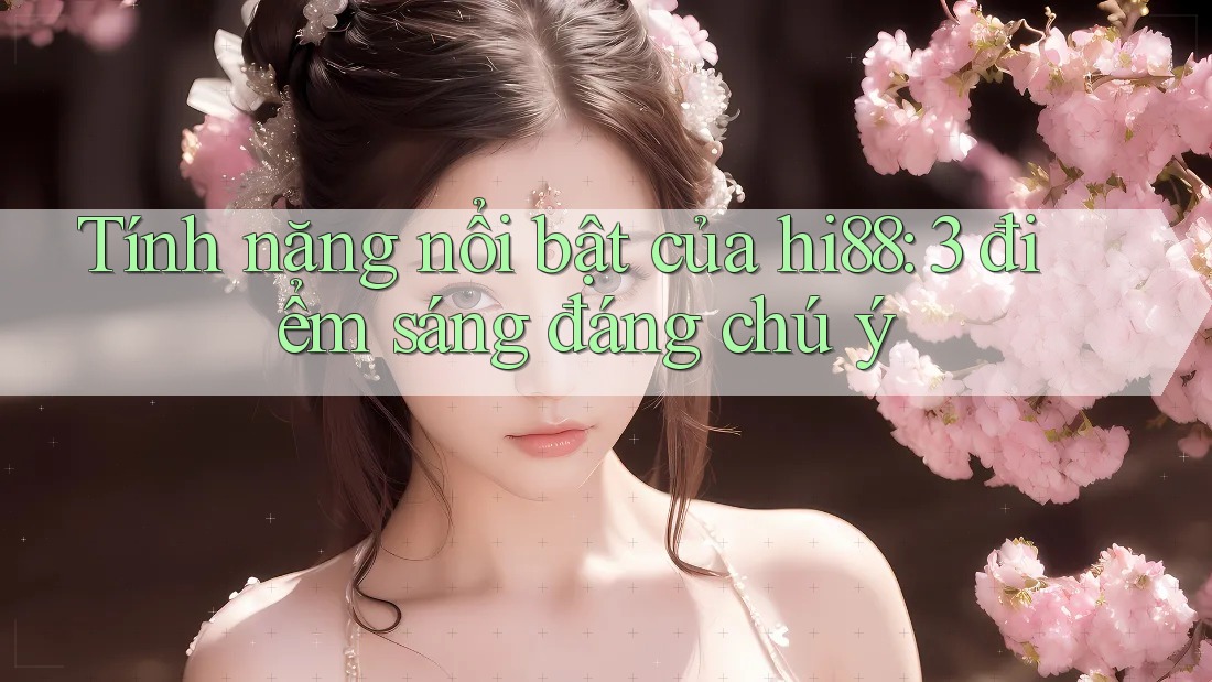 Tính năng nổi bật của hi88: 3 điểm sáng đáng chú ý Tính năng nổi bật của hi88: 3 điểm sáng đáng chú ý