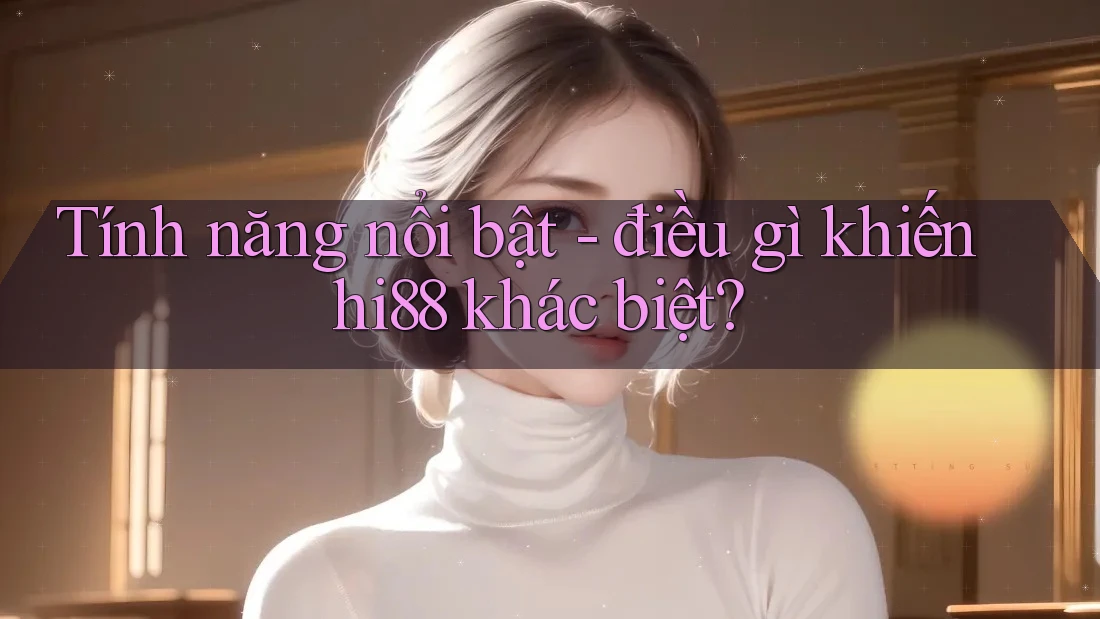 Tính năng nổi bật - điều gì khiến hi88 khác biệt?