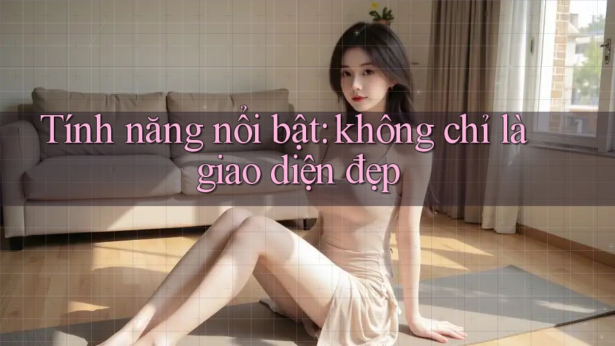 Tính năng nổi bật: không chỉ là giao diện đẹp Tính năng nổi bật: không chỉ là giao diện đẹp