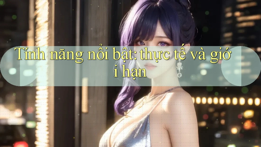 Tính năng nổi bật: thực tế và giới hạn Tính năng nổi bật: thực tế và giới hạn