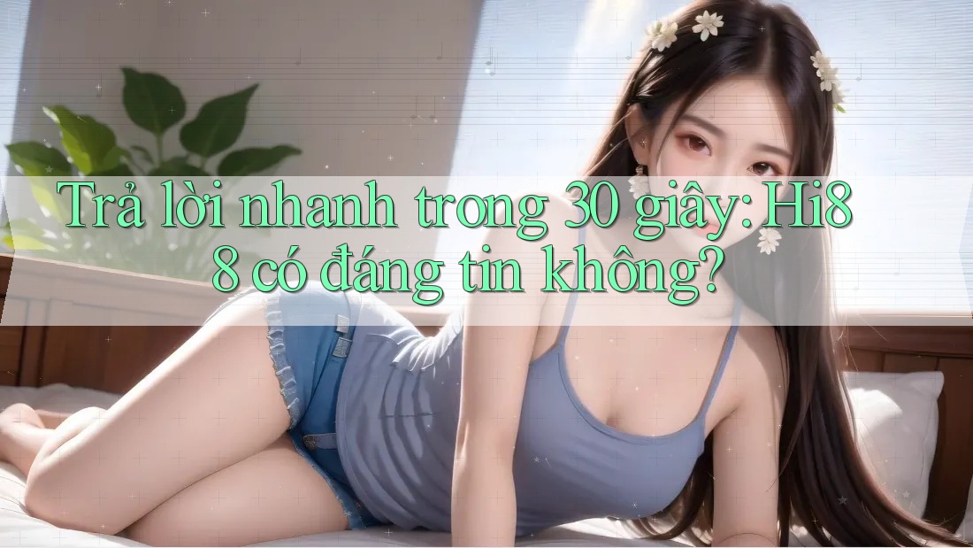 Trả lời nhanh trong 30 giây: Hi88 có đáng tin không? Trả lời nhanh trong 30 giây: Hi88 có đáng tin không?