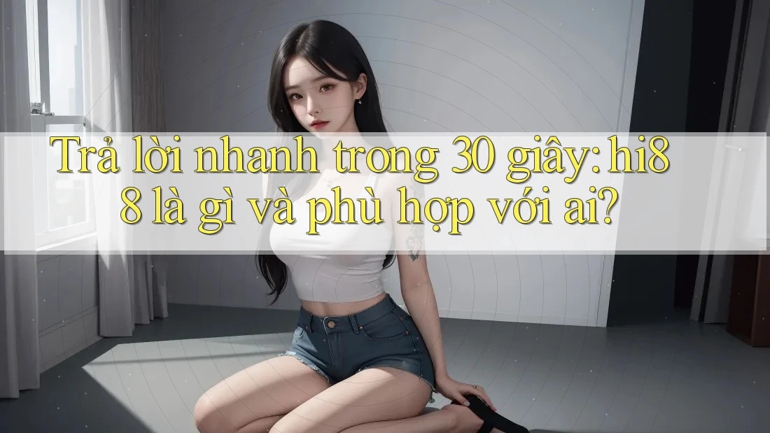 Trả lời nhanh trong 30 giây: hi88 là gì và phù hợp với ai? Trả lời nhanh trong 30 giây: hi88 là gì và phù hợp với ai?