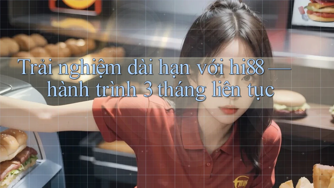 Trải nghiệm dài hạn với hi88 — hành trình 3 tháng liên tục