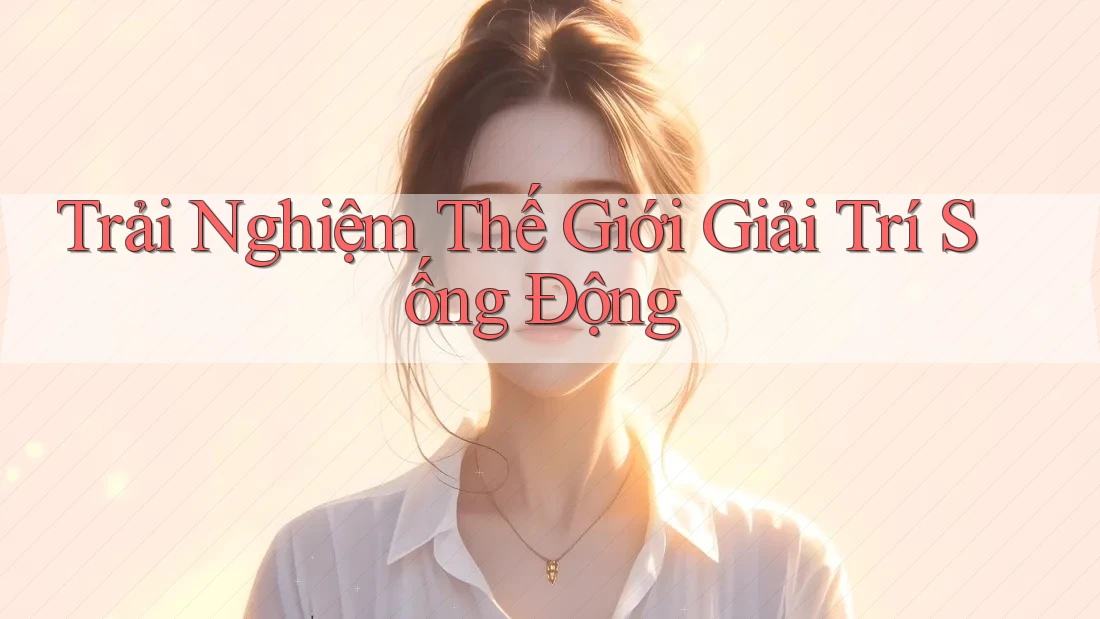 Trải Nghiệm Thế Giới Giải Trí Sống Động Trải Nghiệm Thế Giới Giải Trí Sống Động